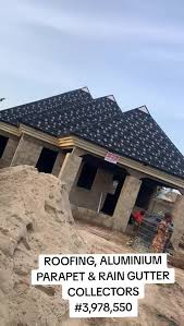 Roofing, aluminium parapet & rain gutter project
